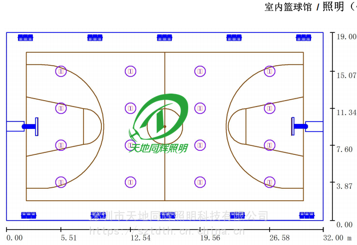 篮球馆照明灯具