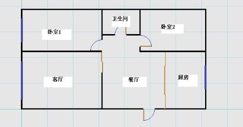 抽屉式纸盒平面图